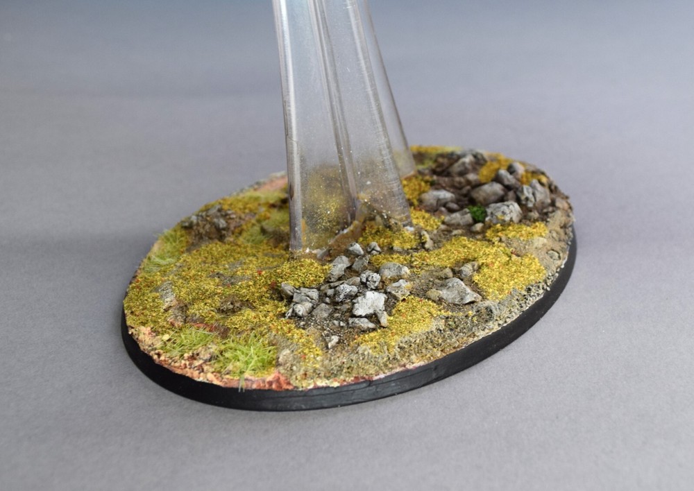 Warhammer 40k Eldar Hemlock Wraithfighter painted.