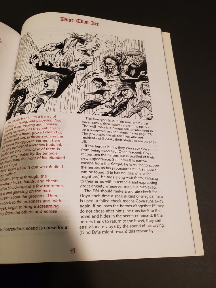 Dungeons & Dragons: Death Triumphant 1996 ☆ D&D ☆ TSR ☆ Authentic ☆