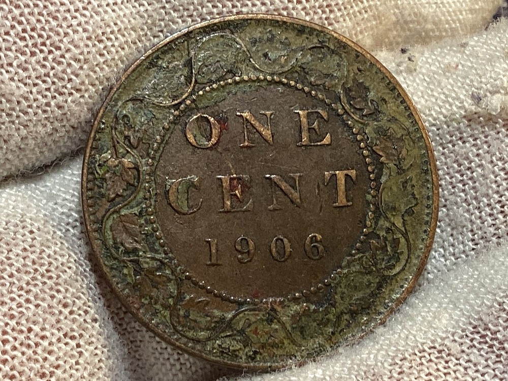 1906 CANADA 🇨🇦 ONE CENT