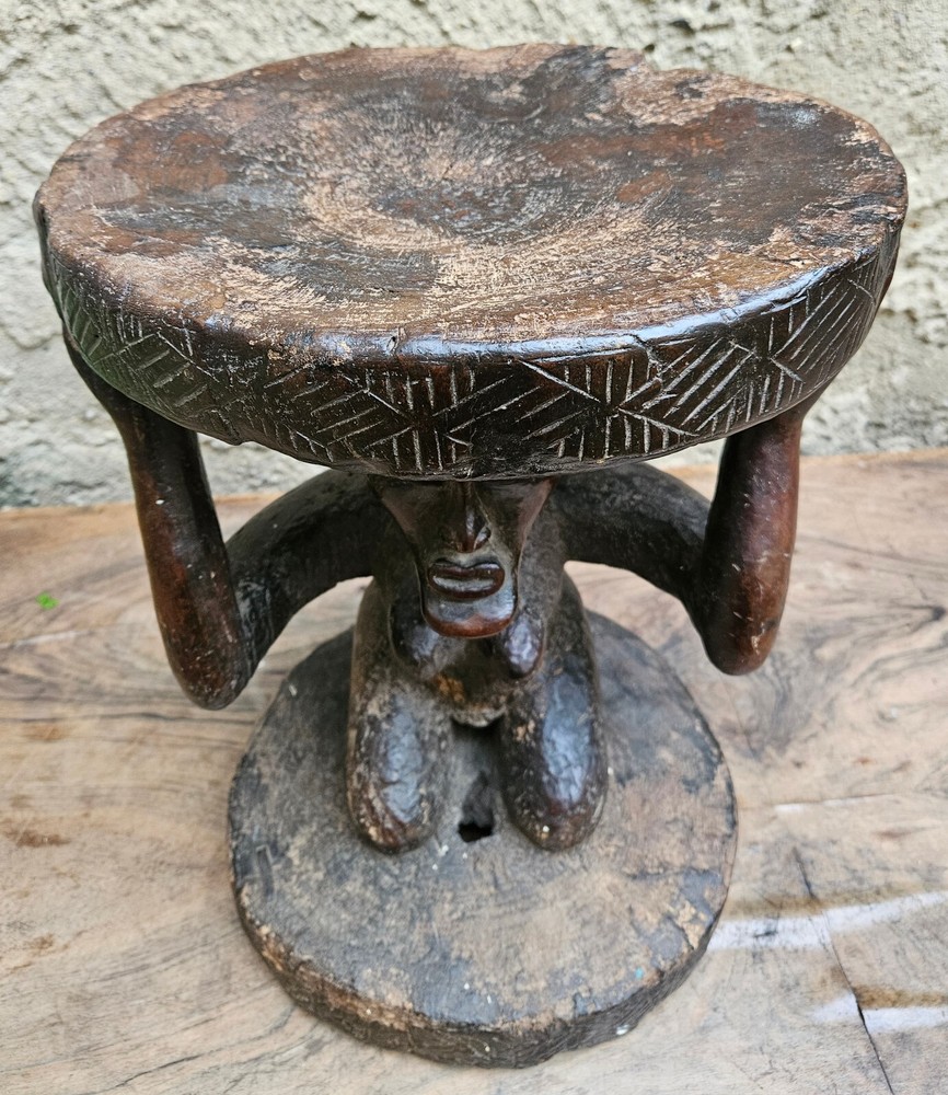 Royal Songye Seat from Congo