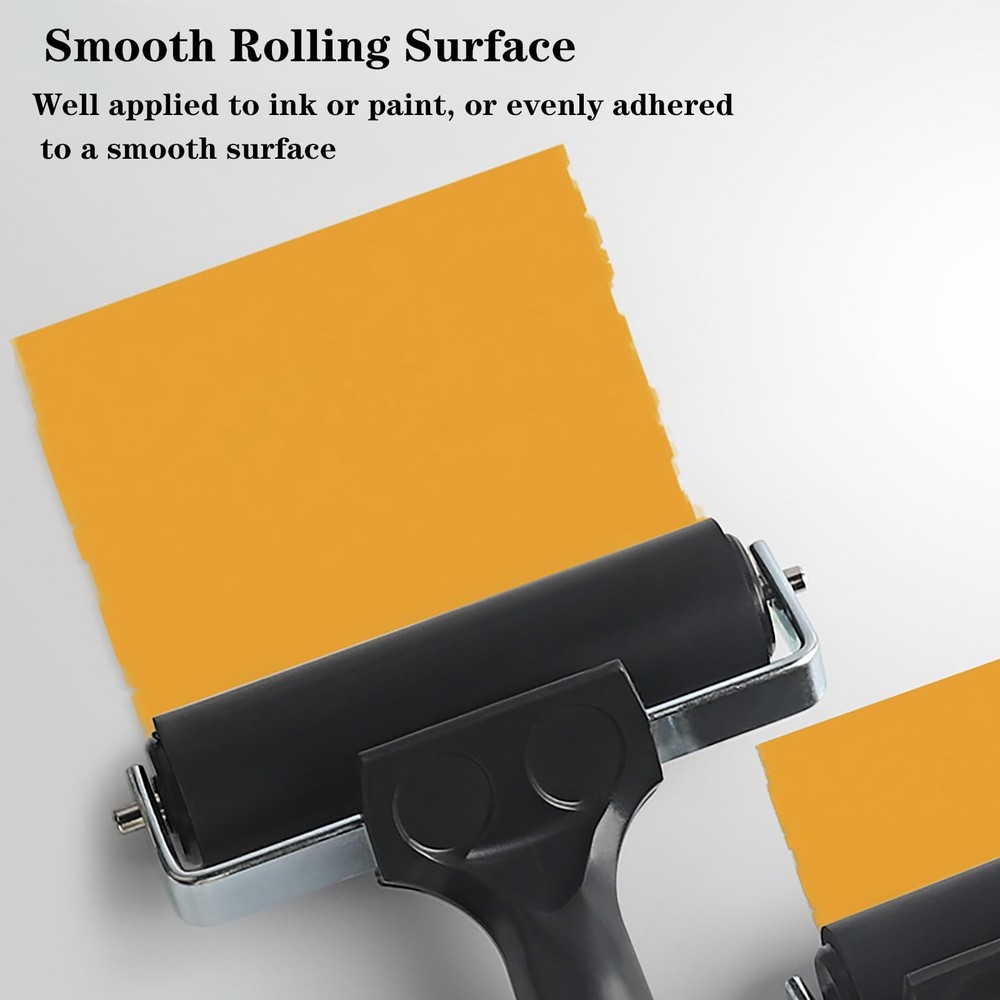 Soft Brayer Rollers for Crafting Brayer Rollers for Printmaking Brayer Tool P...