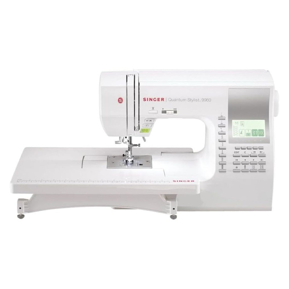 SINGER Quantum Stylist 9960 Computerized Sewing Quilting Machine (White)