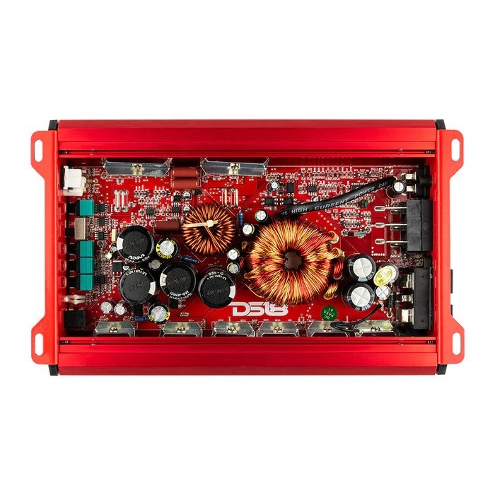 DS18 Select Class D 1-Channel Monoblock Amplifier - Red