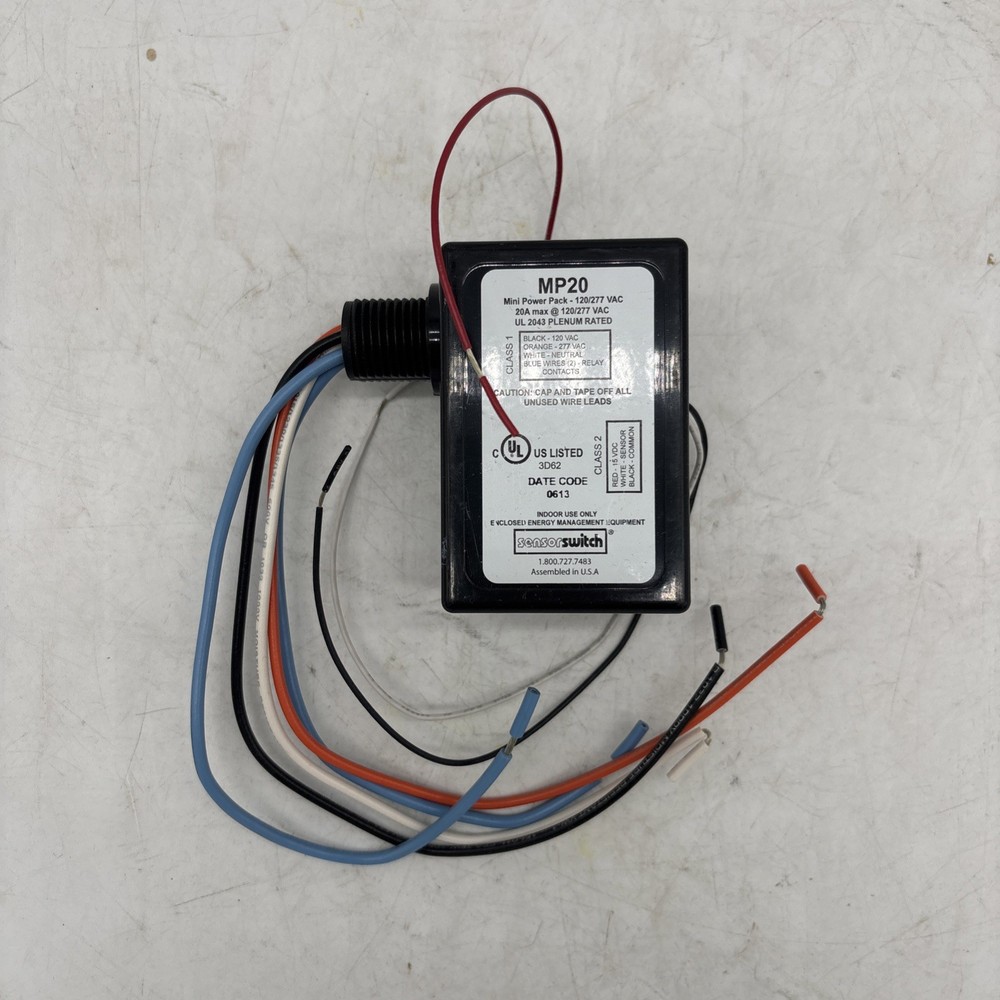 Sensor Switch Lighting Mini Power Pack MP20 120v 277v