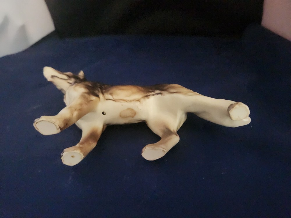 Vintage German Shepherd Figurine