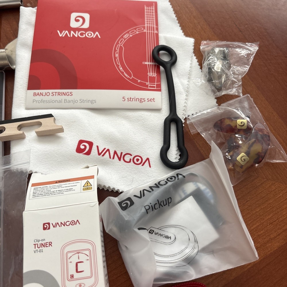 Vangoa Beginner Banjo Accessory Kit