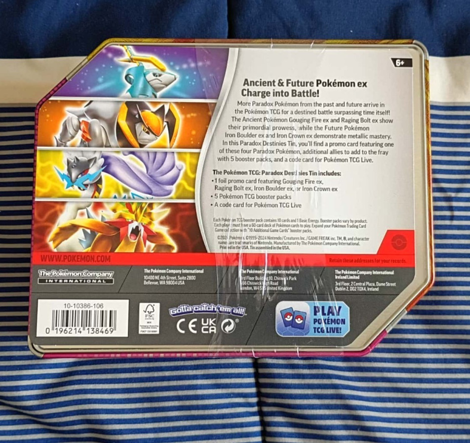 Iron Bolder Ex Tin (Sealed)