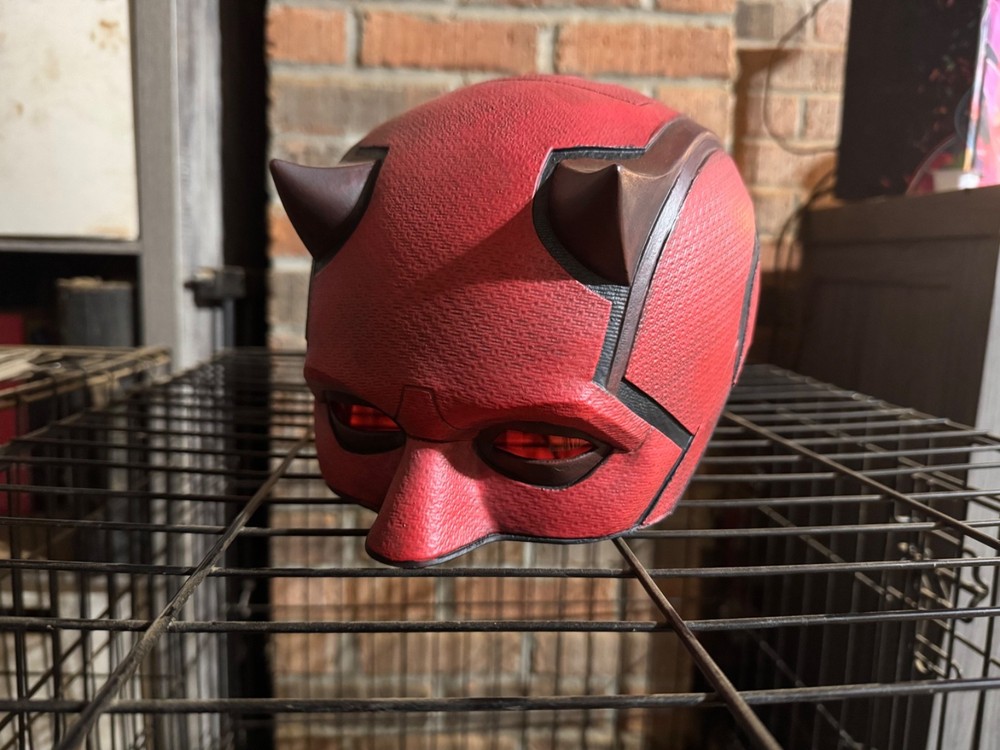 Marvel Daredevil Born Again Cowl 3D Printed