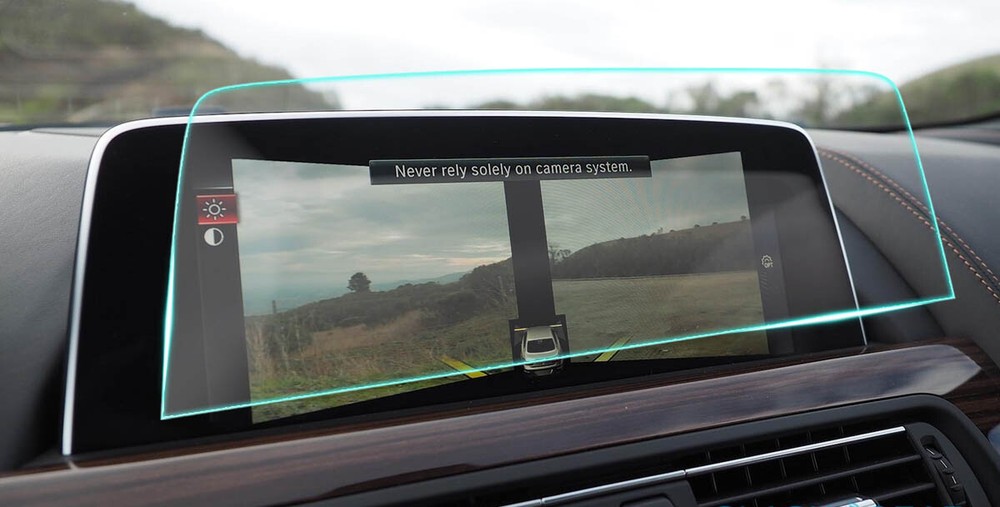 Crystal Clear Screen Protector for 2016 BMW 650i Vehicle Navigation