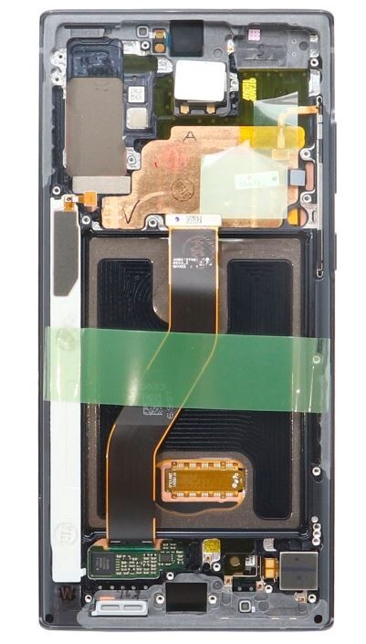 OLED Display With Frame & Fingerprint Sensor For Samsung Galaxy Note 10 Plus 5G