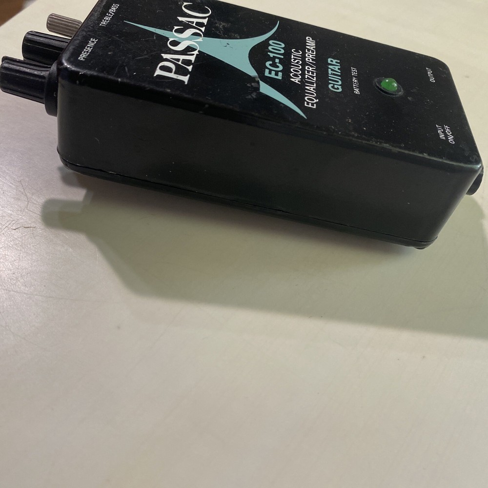 Passac EC-100 Acoustic Equalizer Guitar Preamp