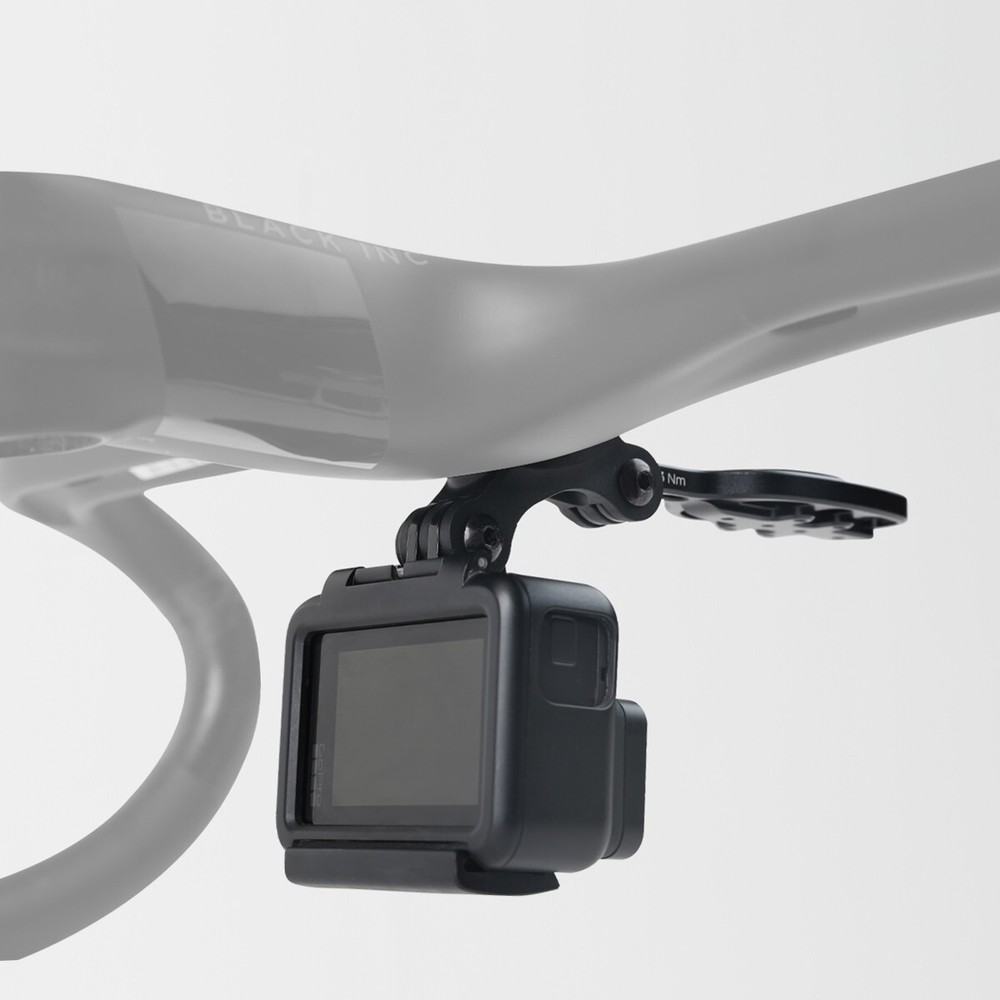 Black Inc Integrated Barstem Computer Mount (V.10) Garmin / Wahoo