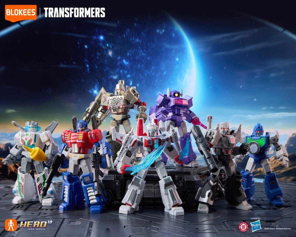 Blokees Transformers Shining Version 4 IDW Megatron Standard Version Model Kit