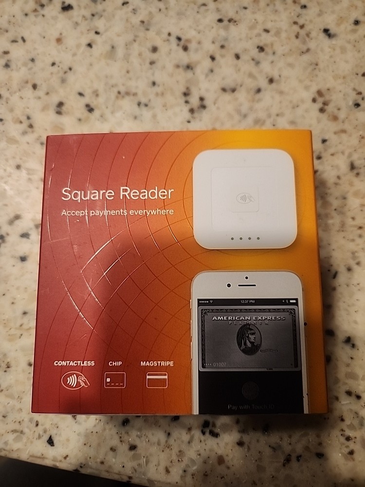 Square Reader Except Payments Everywhere New In Sealed Box