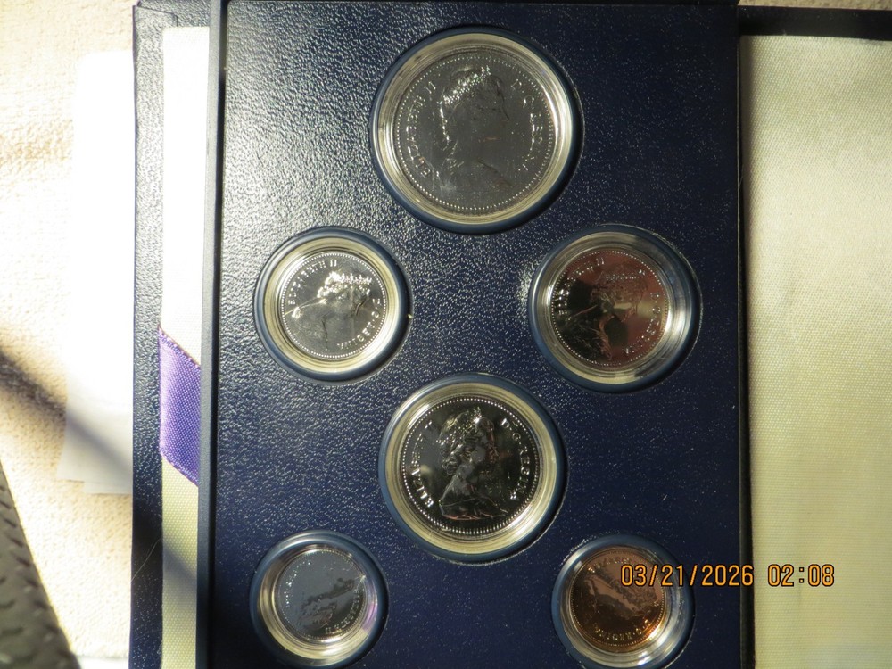 1981 Canadian Specimen set