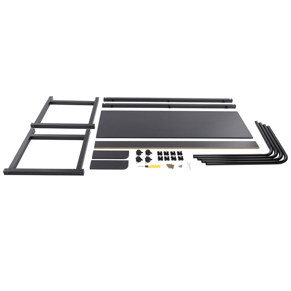 Overbed Table Mobility Table Cross Bed Height & Length Adjustable Over Bed Desk