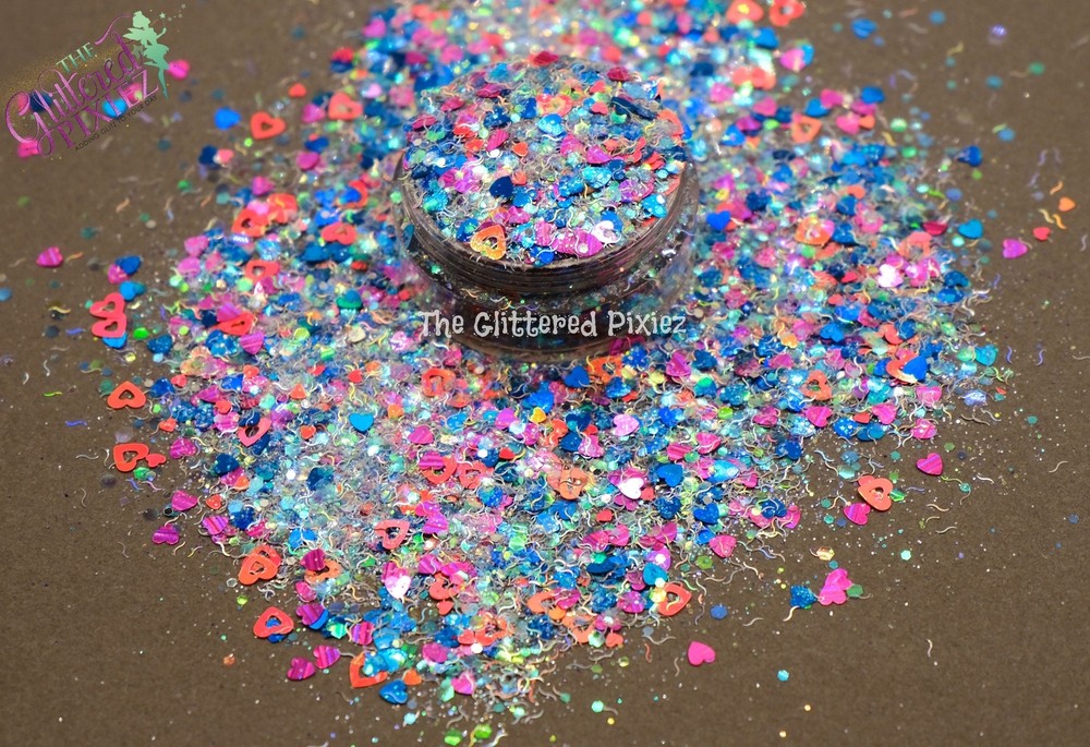 LOVE YA Valentines glitter mix -