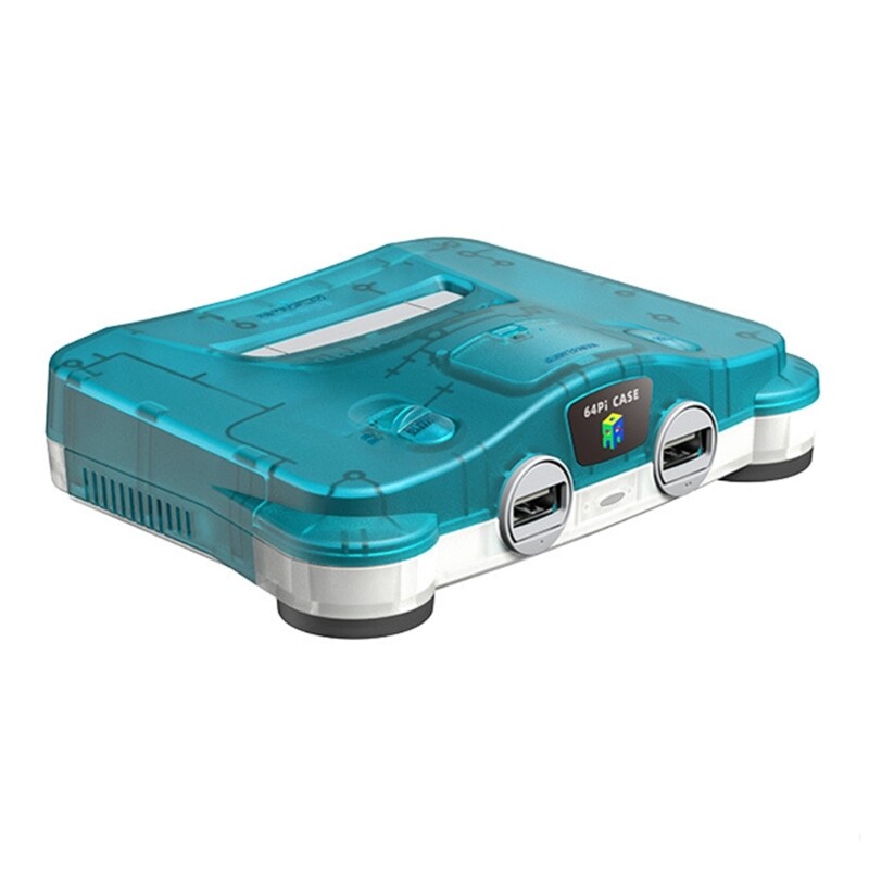 64Pi Case for 5 Easy Operation DIY Box with Safe Shutdown & Reset