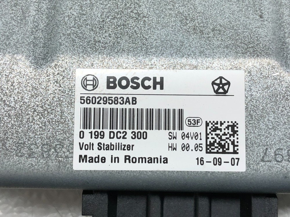 2017-2023 MASERATI LEVANTE S VOLT STABILIZER COMPUTER CONTROL MODULE OEM.