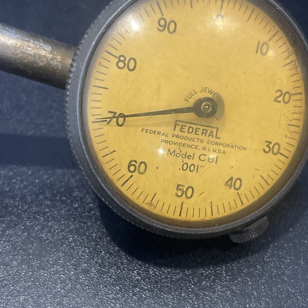 FEDERAL C81 DIAL INDICATOR 2-1/4" DIAMETER