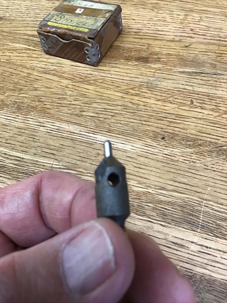 (1) Threaded Shank Stop Countersink 3/8" 82° E/32” Schrillo Cat#6012-B