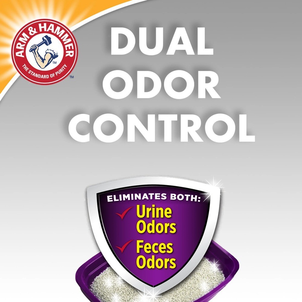 Advanced Odor Control Clumping Cat Litter Scented 20 lbs Double Duty Formula
