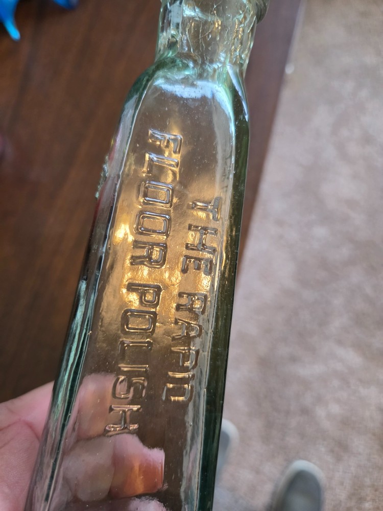 Antique Australian Floor Polish Bottle