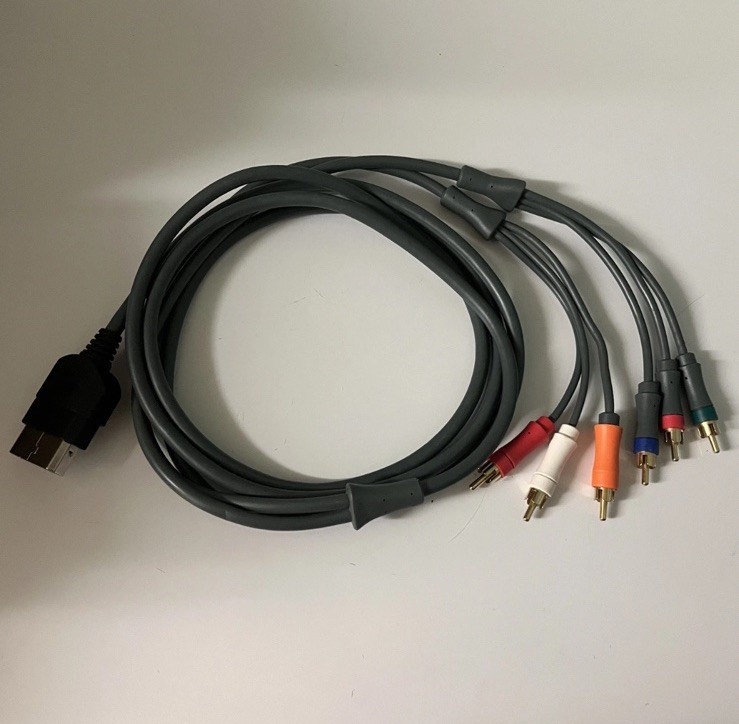 Xbox Original Component Cable Fully Sheild 1080i,720p#3 please read information