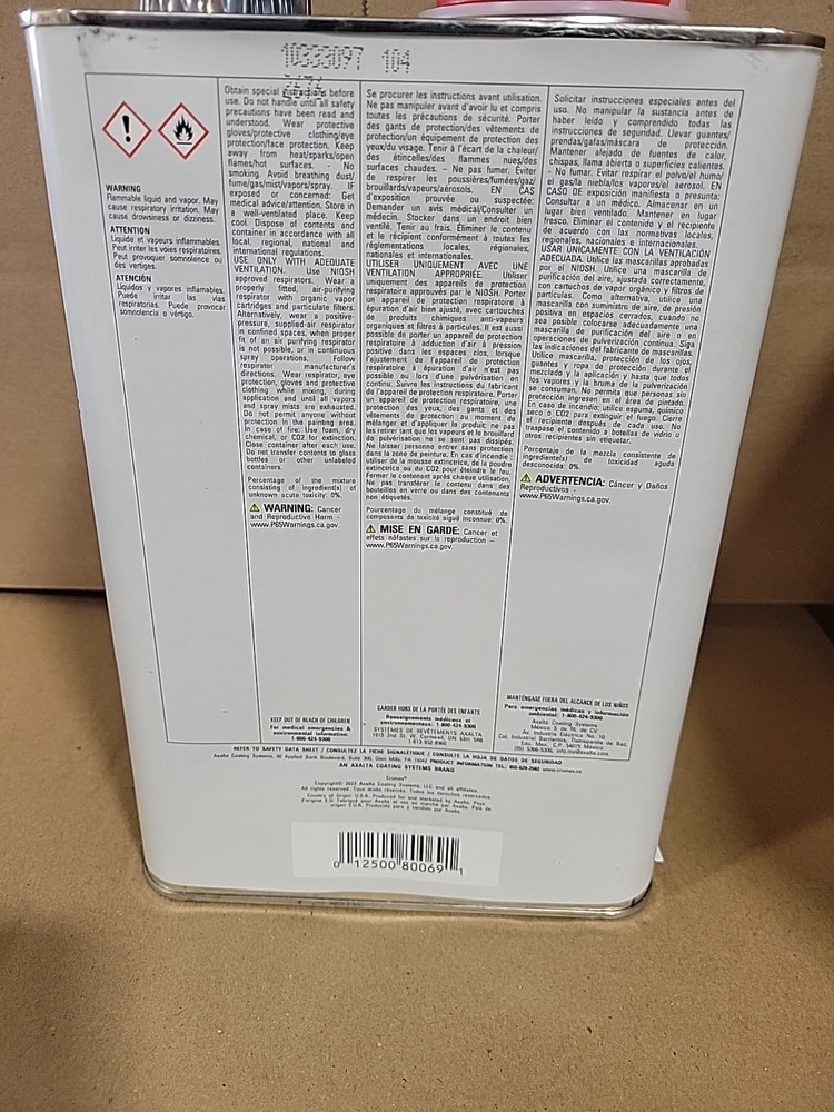 CROMAX Chromabase 7185s High Temp Basemaker GALLON Axalta