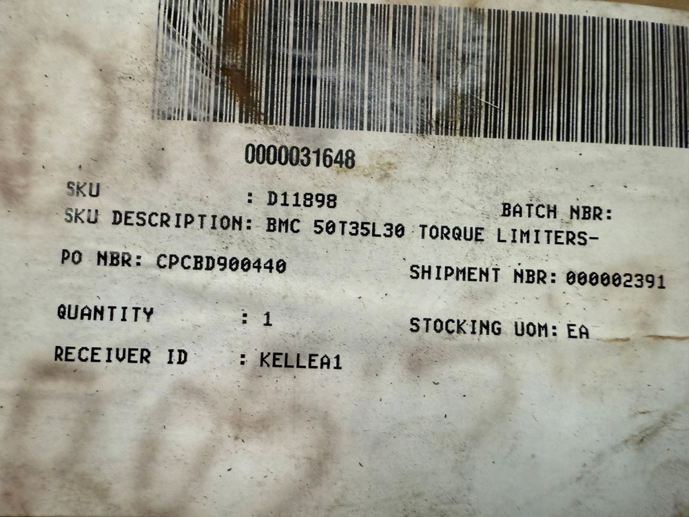 Browning 50T35L30 Torque Limiter Sprocket (NOS)