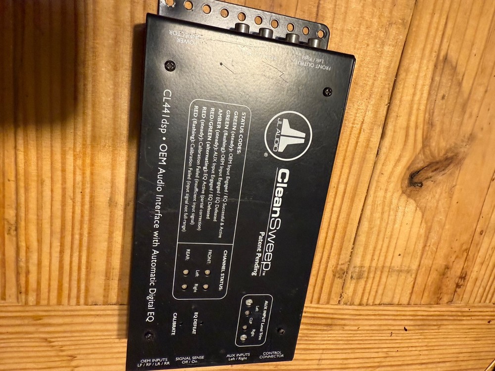 JL Audio Clean Sweep Audio Interface - CL441DSP