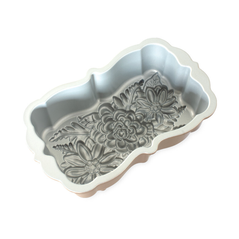 Nordic Ware Wildflower Loaf Pan