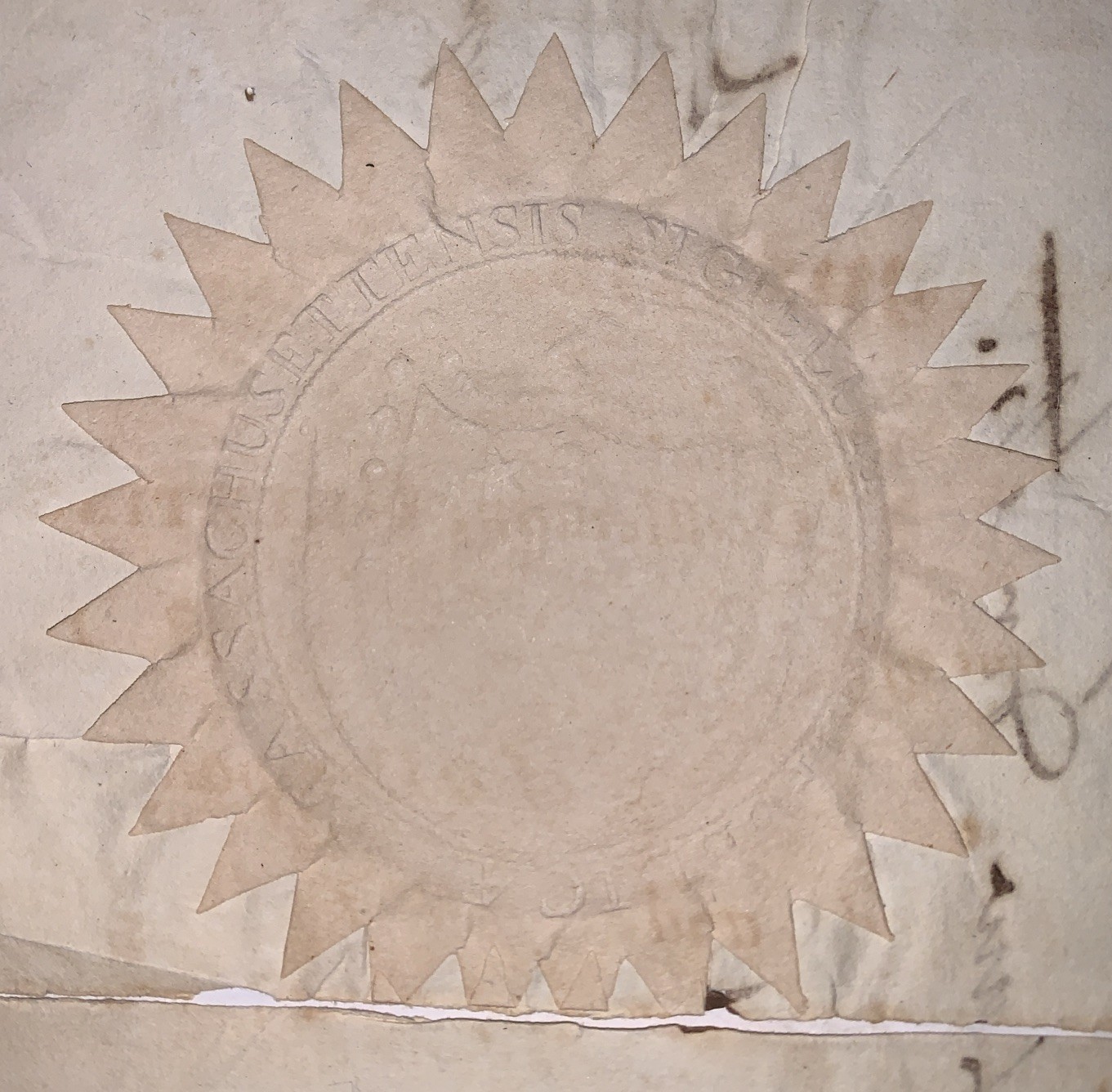 1828, SIGNED by LEVI LINCOLN, JR, MASSACHUSETTS MILITIA COMMISSION, w STATE SEAL