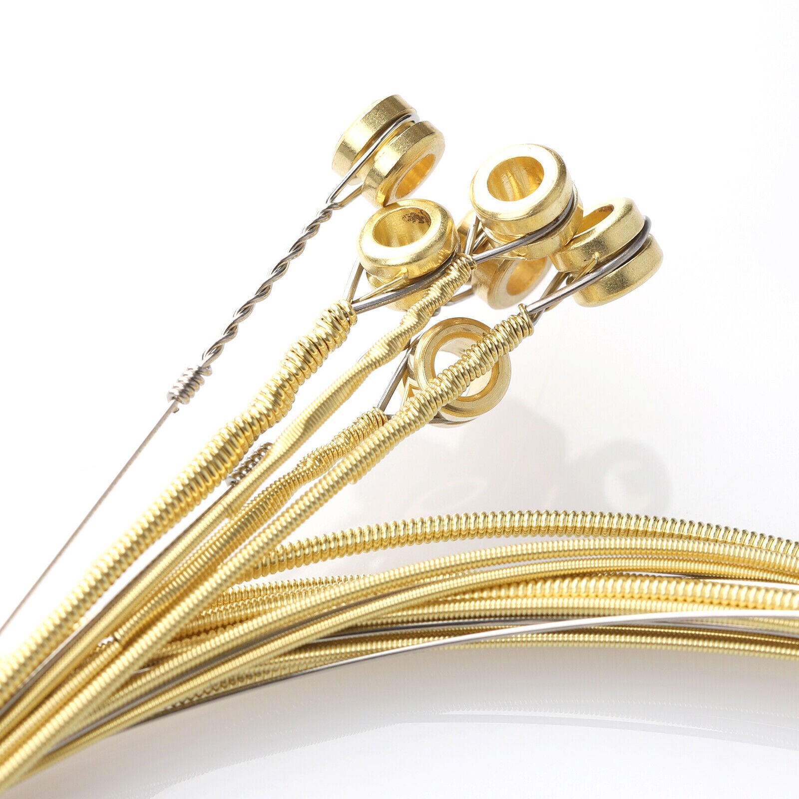 Sets of 6 Guitar Strings Replacement Steel String for Electric Acoustic Guitar