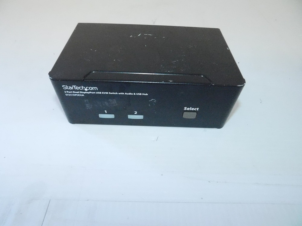 STARTECH.COM 2PORT DUAL DISPLAYPORT USB KVM SWITCH SV231DPDDUA (LSB29)
