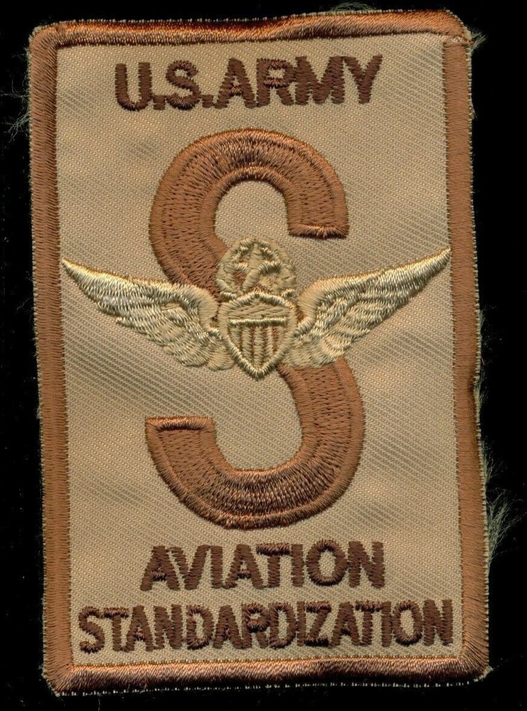 US Army Aviation Standardization Patch SK-6