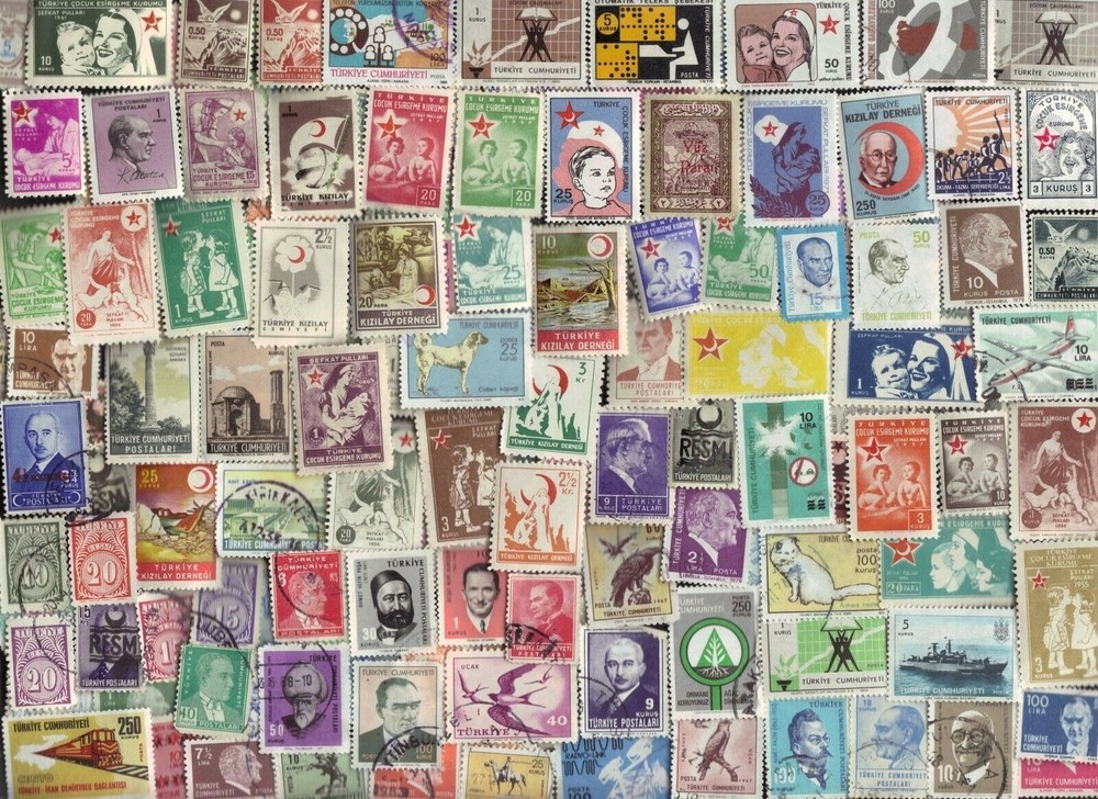 200 TURKEY All Different Stamps (C80)