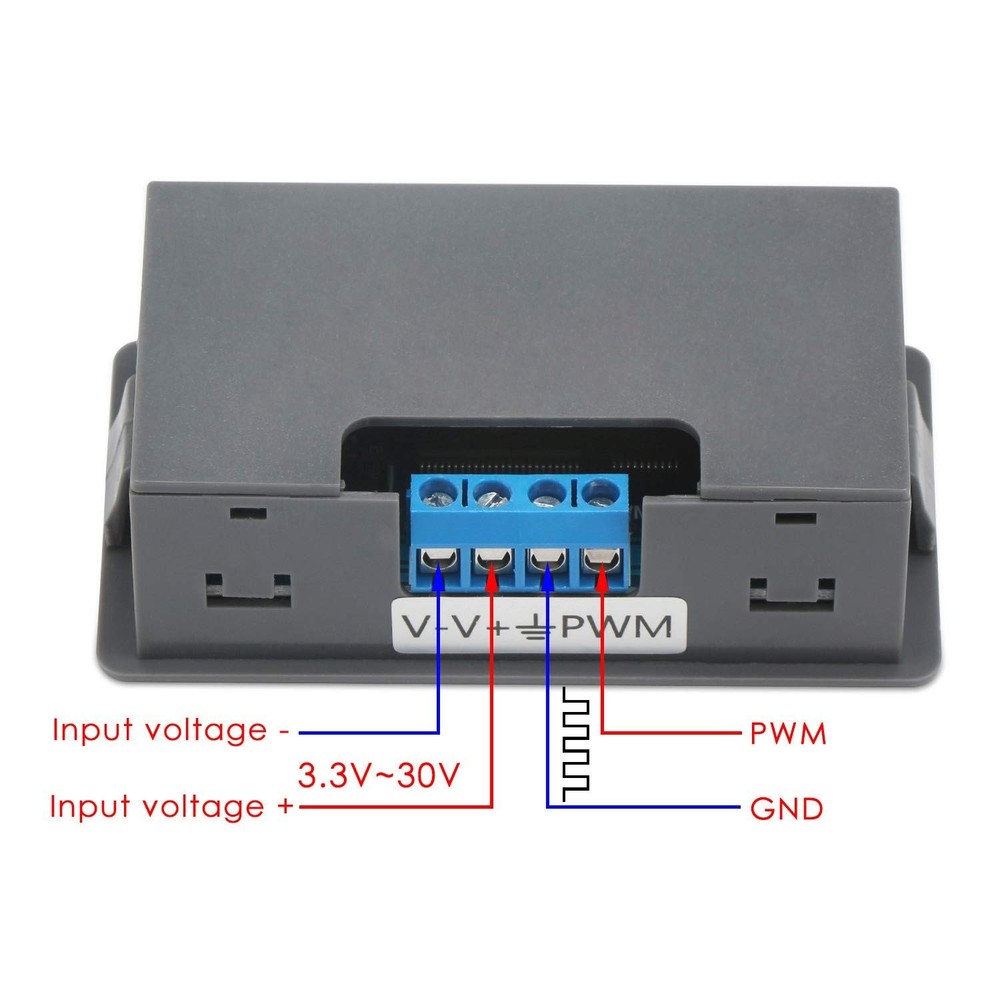 LCD Function Signal Generator: 3.3-30V, 5-30mA, PWM Output for Accurate Testing