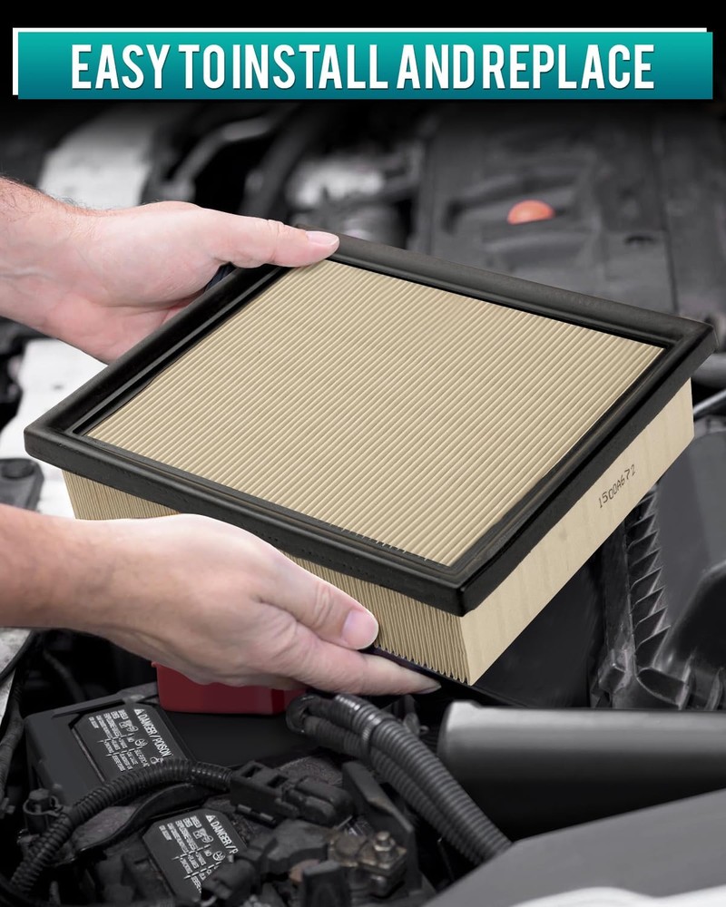 Cartist 1500A672 Replacement Engine Air Filter Compatible with Mitsubishi Eclips