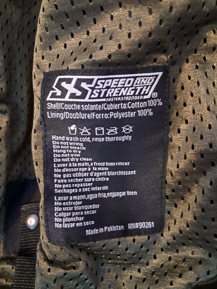 Speed & Strength Motorcycle Jacket with armor