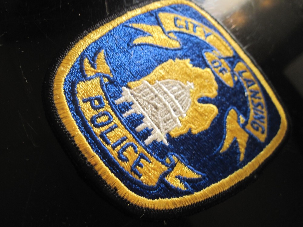 Lansing  Mich   Police       patch