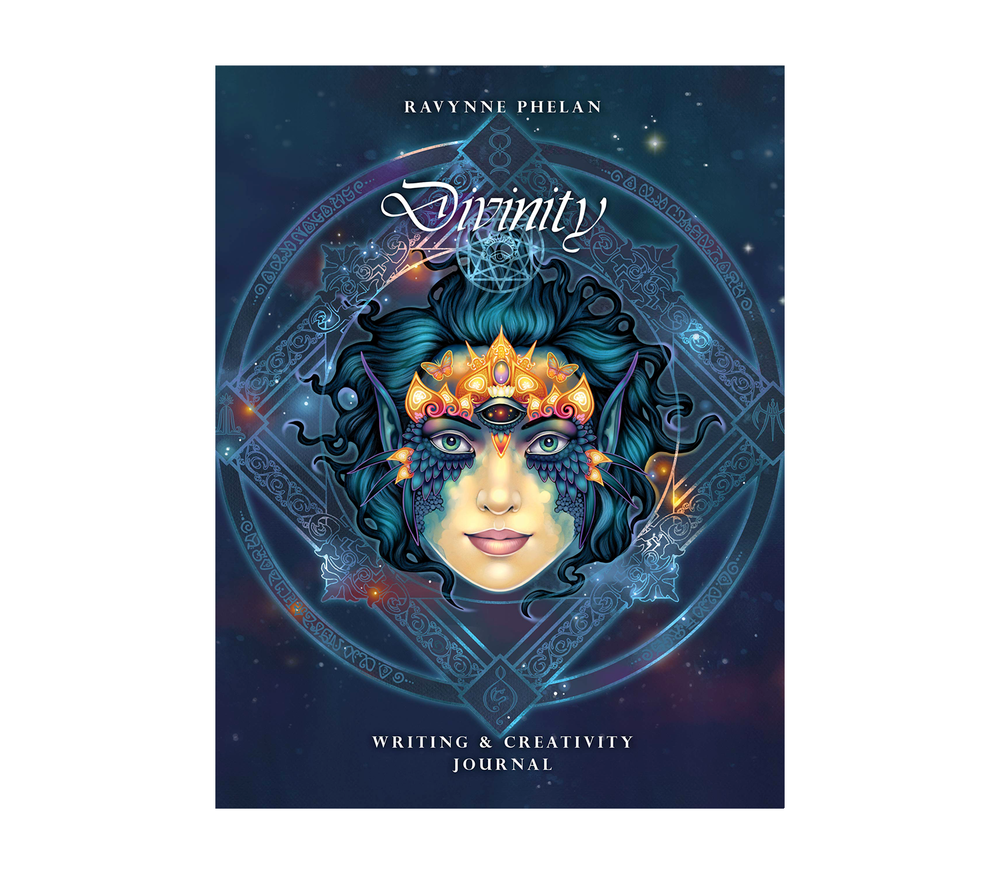 DIVINITY WRITING & CREATIVITY JOURNAL NOTEBOOK LINED R. PHELAN BLUE ANGEL