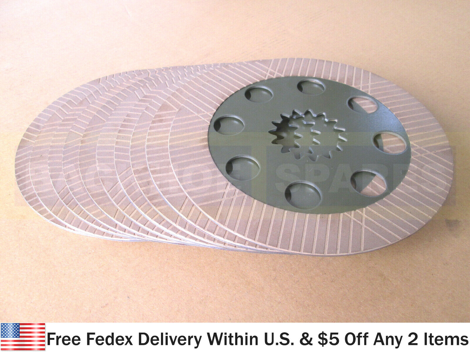 JCB PARTS - BRAKE FRICTION COUNTER PLATES & SEALS (PART # 458/20285 458/20353)