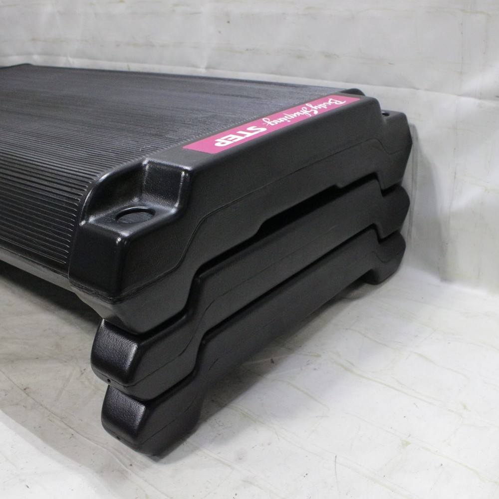 Step Exercise Aerobics Exercise Stepper Body Adjustable Step USA Made No VHS