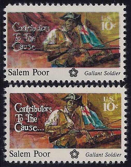 1560 - Color Shift Error / EFO Bicentennial Issue Mint NH