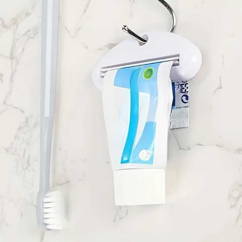 8-Piece Tube Squeezer Dispenser Set - Toothpaste Holder Roller, Bathroom Extract