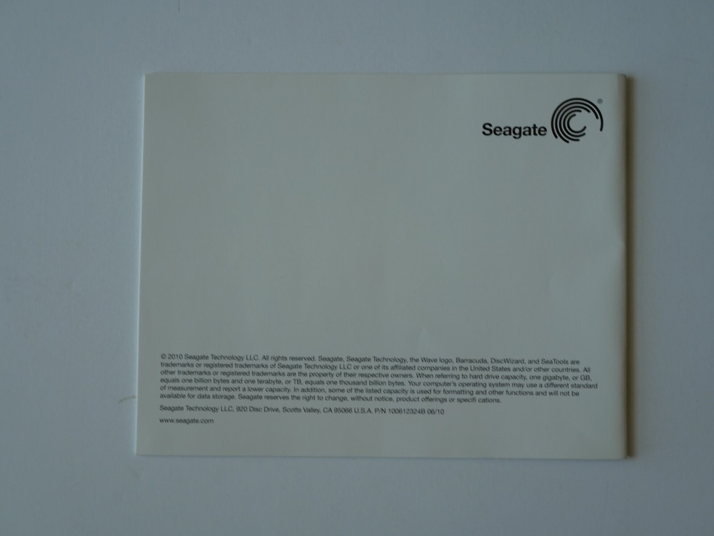 Seagate - Barracuda - Installation Guide