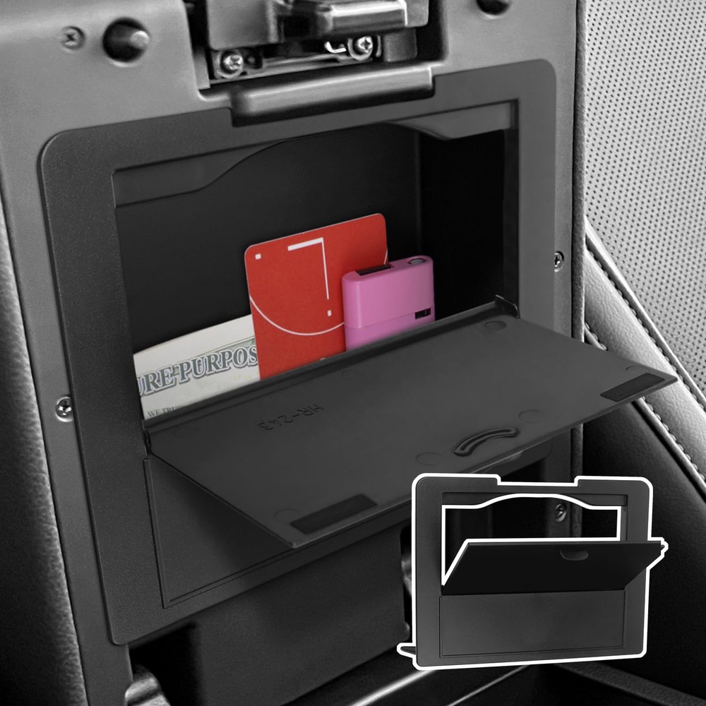 YOJOJOCO Center Console Hidden Box Organizer, Organizer