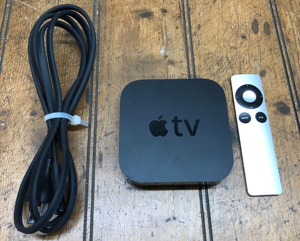 Apple TV A1469 With Remote & Power Cord - Untested