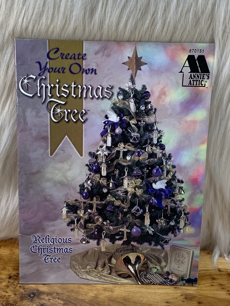 Annie's Attic Create Your Own Christmas Tree Leaflet 4 Designs